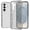 Smoke, variant on For Samsung s26 Plus Glitter Ultra Thick 3mm Transparent Hybrid Case Cover - Smoke