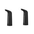thumbnail image 1 of 2X Black Automatic Soap Dispenser Touchless, Auto Liquid Soap Dispenser for Kitchen Bathroom 400Ml, 1 of 6