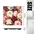 thumbnail image 2 of Bathroom Scale, Highly Accurate Digital Body Scale,Precisely Measures Weight up to 400 lbs-Roses In Different Shades Of Pink And Cream, 2 of 4