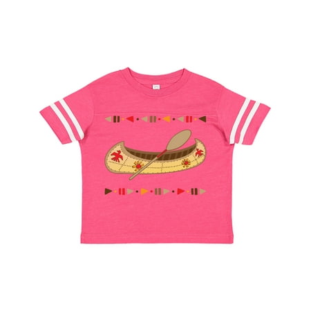

Inktastic Boating Kids Tribal Canoe Gift Toddler Boy or Toddler Girl T-Shirt