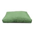 thumbnail image 4 of Green Pet House, 50s 60s Style Retro Vintage Inspired Simple Design with Little Polka Dots Image, Outdoor & Indoor Portable Dog Kennel with Pillow and Cover, 5 Sizes, Green and White, by Ambesonne, 4 of 5