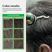 Just For Men Shampoo-In Color, Gray Hair Coloring for Men - Deep Dark Brown, H-46A, Pack of 3