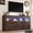 Brown, variant on ChVans LED Farmhouse TV stand for up to 85" TVs with Power Outlet, 74" Large Entertainment Center Console Table, 33.5" Tall Rustic Media Console w/Storage Shelves for Living Room