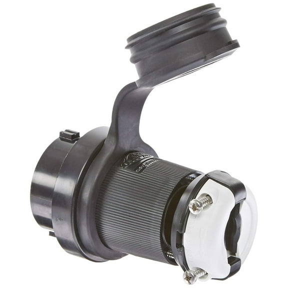 Hubbell Wiring Device-Kellems WT LkPl,Strt;30A;Blk;Wht,PlyBt Tph,4Blds HBL2731SW