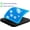Blue, variant on Double-Layer Thick Gel Seat Cushion, Pressure Relief Seat Pad for Office, Home, Wheelchair, Car and Truck Drivers, 1.5 Inch Thick Ergonomic Sitting Cushion