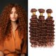 thumbnail image 1 of Hair Bundles MAMART Deep Wave 20, 22, 24 pulgadas, color marrón 30, 1 of 9