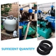 thumbnail image 4 of Sand Filter Pump Accessories 4pcs Grommet Seal Ring Black For Maintenance, 4 of 7