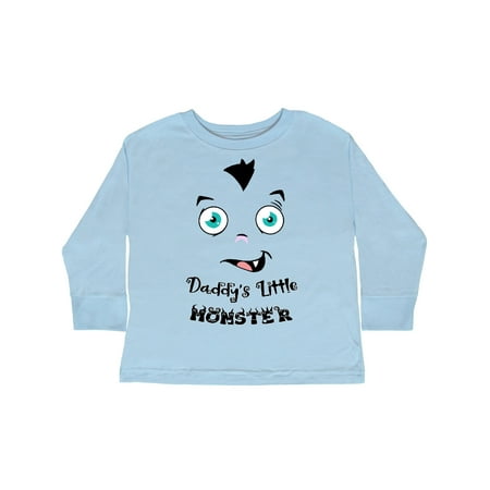 

Inktastic Halloween Baby Vampire Daddy s Little Monster Gift Toddler Boy or Toddler Girl Long Sleeve T-Shirt