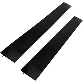 2 Pièces Joint Silicone Plan De Travail 65cm - Couvre-Fente Cuisine Anti-Poussière Anti-Taches Noir