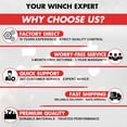 thumbnail image 4 of X-BULL Trailer Electric Winch 13000LBS 12V Synthetic Rope Wireless Remote Tow Truck Jeep Off-Road, 4 of 19