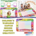 thumbnail image 1 of RXIRUCGD Toys Doodle Mat Mat Kids Painting Writing Doodle Board Toy Color Doodle 10ml, 1 of 8