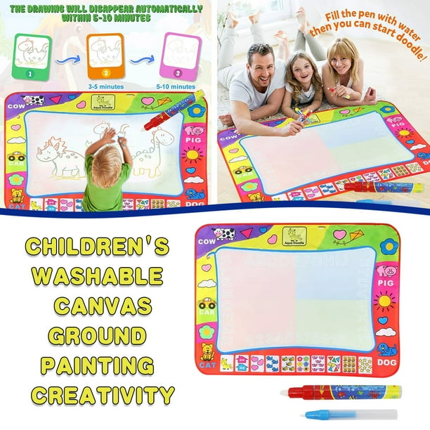 Herrnalise Toys for Boy 811 Years Doodle Mat Magic Mat Kids Painting