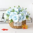 thumbnail image 3 of 5PCS Artificial Peony Silk Flower, Artificial Flowers Bouquets Fake Peonies for Home Office Wedding Party Festival Bar Decor, 3 of 3