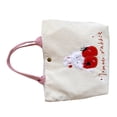 thumbnail image 3 of Lindo bolso de mano para bento, lindo bolso de mano con botón a presión para mujer, pequeño bolso de mano, lindo bolso de mano confiable y duradero, 3 of 12