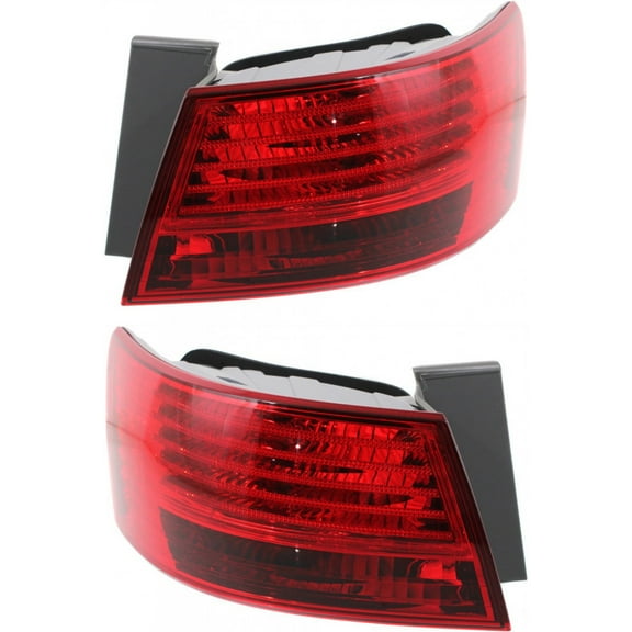 For 2008-2010 Hyundai Sonata Tail Light Driver and Passenger Side Bulbs Included DOT Certified HY2804115, HY2805115 | 92401-0A500, 92402-0A500