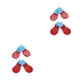 thumbnail image 2 of Calcetines antideslizantes Greeniant para perros 4 piezas hilo de algodón rojo brillante S, 2 of 6