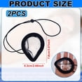 thumbnail image 2 of 2pcs Eye Shield After Surgery, Plastic Breathable Clear Eye Patches with Adjustable Strap Eyepatch Protection for Sleeping Shielding Protecting Avoiding Irritation Dust Debris, 2 of 6