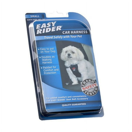 UPC: 0076484003110 | Coastal Pet Easy Rider Car Harness – Black