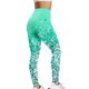 thumbnail image 3 of Gibobby Flare Leggings Pantalones estampados para mujer, mallas, cintura alta, entrenamiento, correr, paraportes, mallas, levantamiento glúteos, pantalones Yoga（Verde， M), 3 of 5