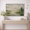 thumbnail image 2 of Framed Canvas Print Vintage Country Landscape Wall Art Farmhouse Decorative for Living Room Bedroom - 16"x24" WHITE, 2 of 8