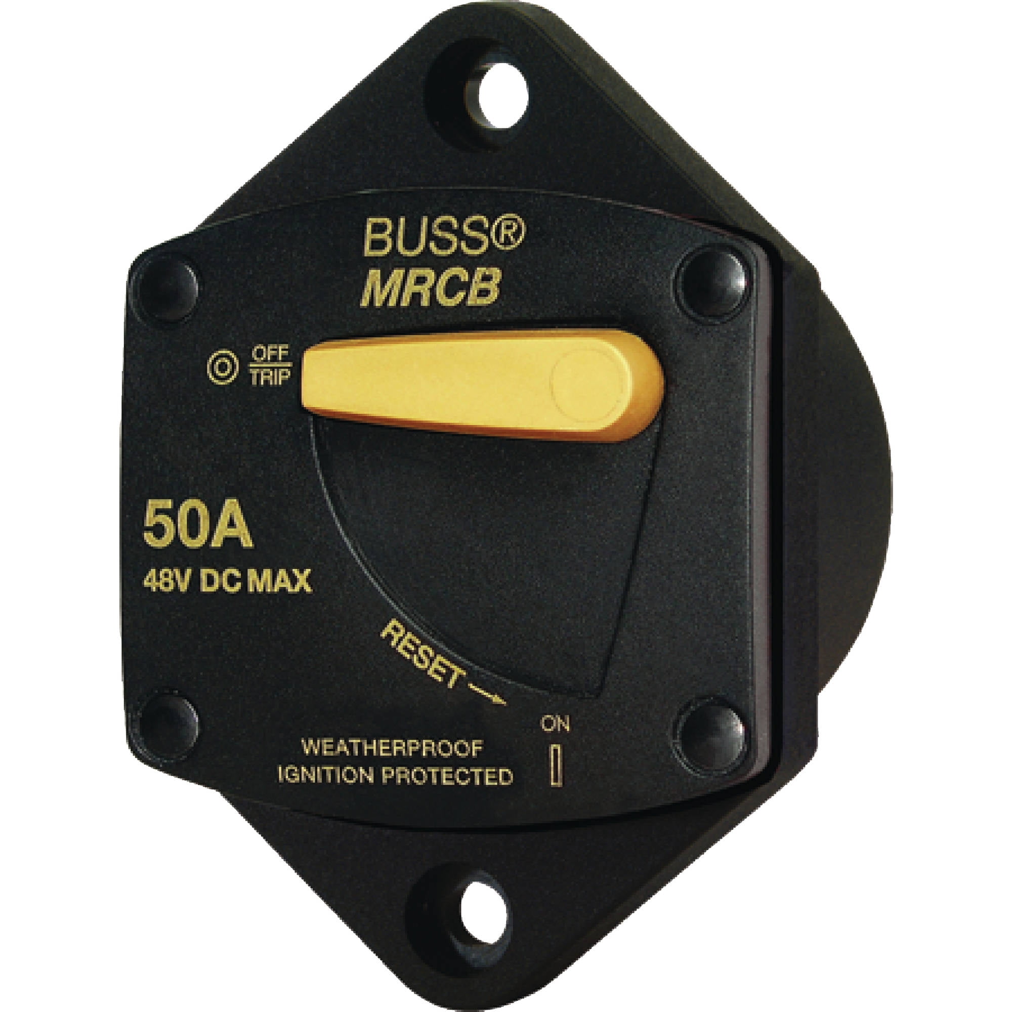 Blue Sea Systems 187 Series DC Circuit Breaker, Panel Mount by Power Products LLC