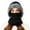 Black, variant on Winter Knitted Hat With Scarf And Face Integrated Warm Lined Windproof Cold Weather Riding Hood For Man Hat for Winter