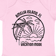 thumbnail image 4 of Inktastic Summer Vacation Mode Amelia Island Florida Boys or Girls Baby Bodysuit, 4 of 5