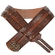 thumbnail image 5 of Cinturón medieval, accesorios vintage para cosplay, cinturón de corsé de caballero para carnavales. Marrón, 5 of 9
