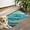 Teal Marble Gold, variant on Green Marble Color Flow Pattern Door Rugs,Washable Non Slip Door Mats Indoor,Decorative Door Mats,Entry Mat Indoor for Entrance,Bedroom,Kitchen,Bathroom,16"x24"