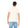 thumbnail image 4 of BELLA + CANVAS Triblend T-Shirt for Men, Short Sleeve Crew Neck Modarn Fit Tee, Solid Natural Color, M, 4 of 4