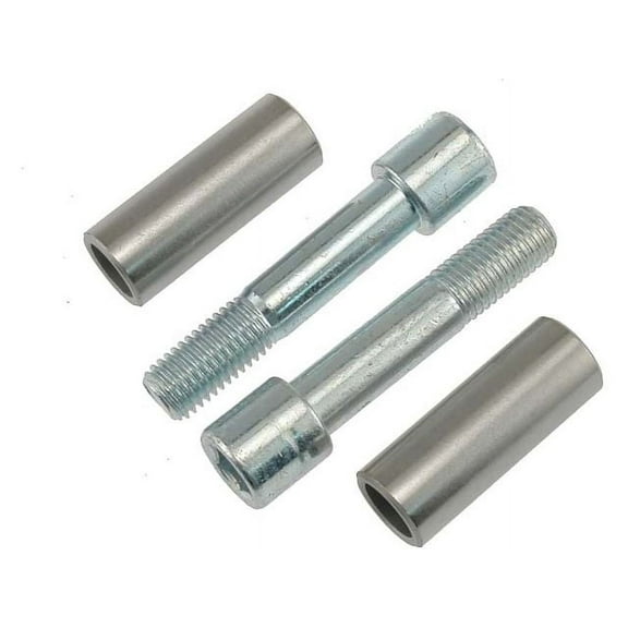 Front Disc Brake Caliper Guide Pin Kit - Compatible with 1990 - 2005 Chevy Cavalier 1991 1992 1993 1994 1995 1996 1997 1998 1999 2000 2001 2002 2003 2004