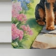 thumbnail image 5 of Welsh Terrier Spring Path House Flag, 5 of 7