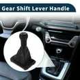 thumbnail image 3 of Unique Bargains Manual Transmission Gear Shift Knob Handle for VW Beetle 1998-2010 Shift Gear Lever Knob Gearstick Gaiter Boot Cover PU Plastic, 3 of 5
