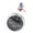 Black Dial Silver Cover CX6227, variant on 2In 52mm Tachometer, 6000RPM 7 Color Backlight Car Tachometer Tacho Gauge Revolution Meter, Universal Tachometer Gauge for Gasoline Engine, for Boat Marine Car Auto