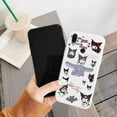 thumbnail image 6 of Cartoon Phone Case For Xiaomi Redmi 7 7A Note 7 Pro Girls Cute Anti-drop Cinnamoroll Kuromi Hello Kitty Silicone Back tpu Cover, 6 of 7