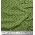 thumbnail image 1 of Soimoi Japan Crepe Satin Fabric Triangle Block Printed Fabric 1 Yard 42 Inch Wide, 1 of 1