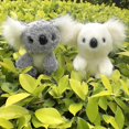 thumbnail image 3 of Koala Bear Stuffed Plush Animal Simulation Koala Doll Toy Gift (white, 6.69inch), 3 of 5