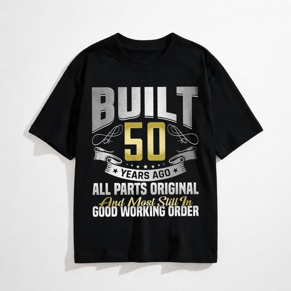 Mens 50 Year Old Man All Parts Original Men 50th Birthday Premium T-Shirt