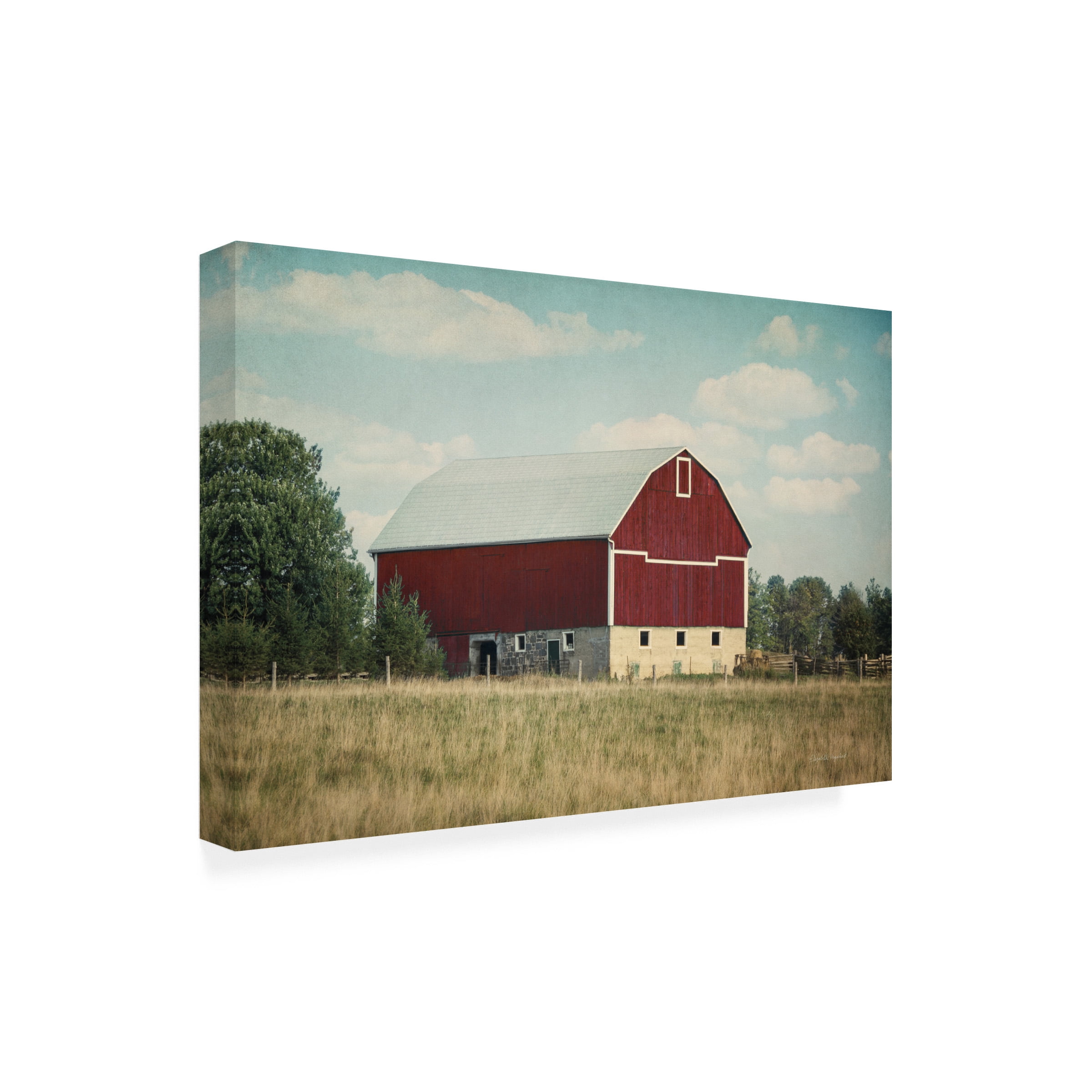 Elizabeth Urquhart 'Blissful Country VI' Canvas Art
