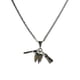 thumbnail image 1 of collar de muela y cepillo dental de plata limerence, 1 of 4
