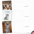thumbnail image 3 of 20 Miss You Note Cards with Envelopes (4" x 5.12") - Miss U Kitties Miss You (10 Designs, 2 Each) AM3365MYG-B2x10, 3 of 6