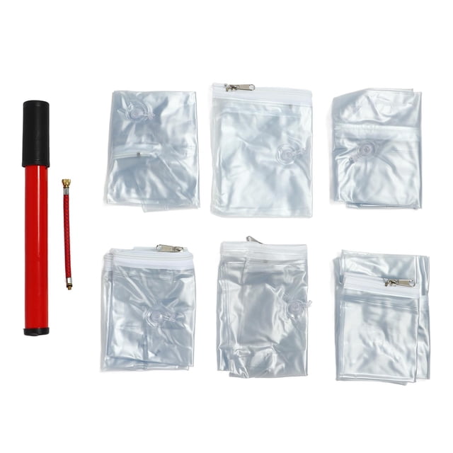 Estabilizador De Lesiones De Tobillo, Permeable A Los Rayos X, Buena Dureza, Juego De Férula Inflable De Color Transparente De 6 Piezas Para Soporte Y Protección De Las