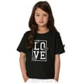 thumbnail image 3 of Love Pretty Floral Romantic Gym Yoga Girls Kids T Shirt Tees Teen Brisco Brands L, 3 of 6