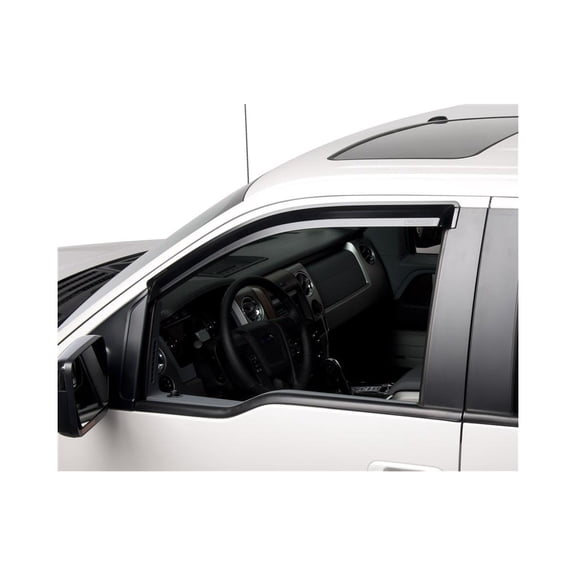 Putco 580151 Window Visor For Ford F-150, Smoke External Tape Mount Type Fits select: 2013-2014 FORD F150 SUPER CAB, 2011 FORD F150