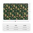 thumbnail image 4 of XMXT Indoor Area Rug, Christmas Sugar Cookies Print Non-Slip Polyester Rugs for Living Room, 36 x 24 inches, 4 of 9