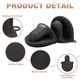 thumbnail image 3 of Uxcell 2 Pcs Guantes de Horno de Silicona, Mini Guantes Resistentes al Calor, Soportes para Olla de Silicona, Protectores de Dedos para Cocinar, Agarre para Freidora de Aire, Cocina y Horneado, Negro, 3 of 6
