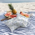 thumbnail image 3 of 2 Pack Outdoor Waterproof Throw Pillow Covers,Farm Hydrangea Flower Blue Decorative Square Pillow Case Patio Pillowcases for Chair Couch Sofa 16x16in, 3 of 9