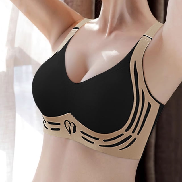 Product Category Bra - Women's Comfortable And Transparent Shoulder Strap Cordless Backless Spongeless With Convertible Straps