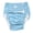 Blue, variant on YAHHU Adult Diaper Reusable Washable Incontinence Pants Adjustable L Light Purple 15.7 inches / 40 cm