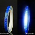 thumbnail image 1 of Cinta adhesiva reflectante para bicicleta, noctilucente, impermeable, fluorescente, decoración para bicicleta, azul, 1 of 4